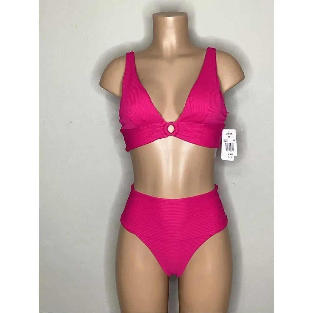 New. L*SPACE Fisher top and Desi bottom. DD-top/S-bottom. Retails $220